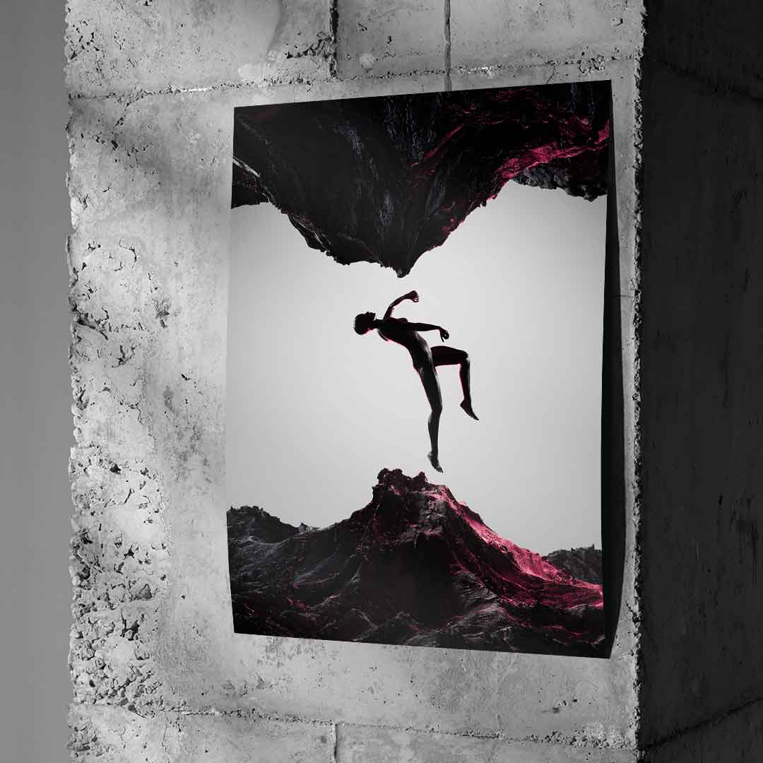 Między wymiarami - plakat