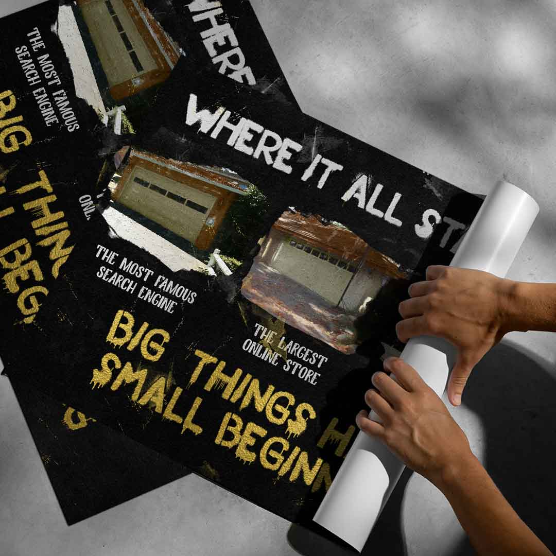 Big Things have small Beginnings - Poster