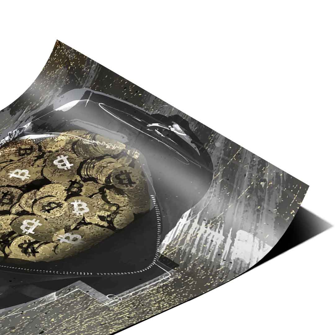 Bitcoin Bag - Poster