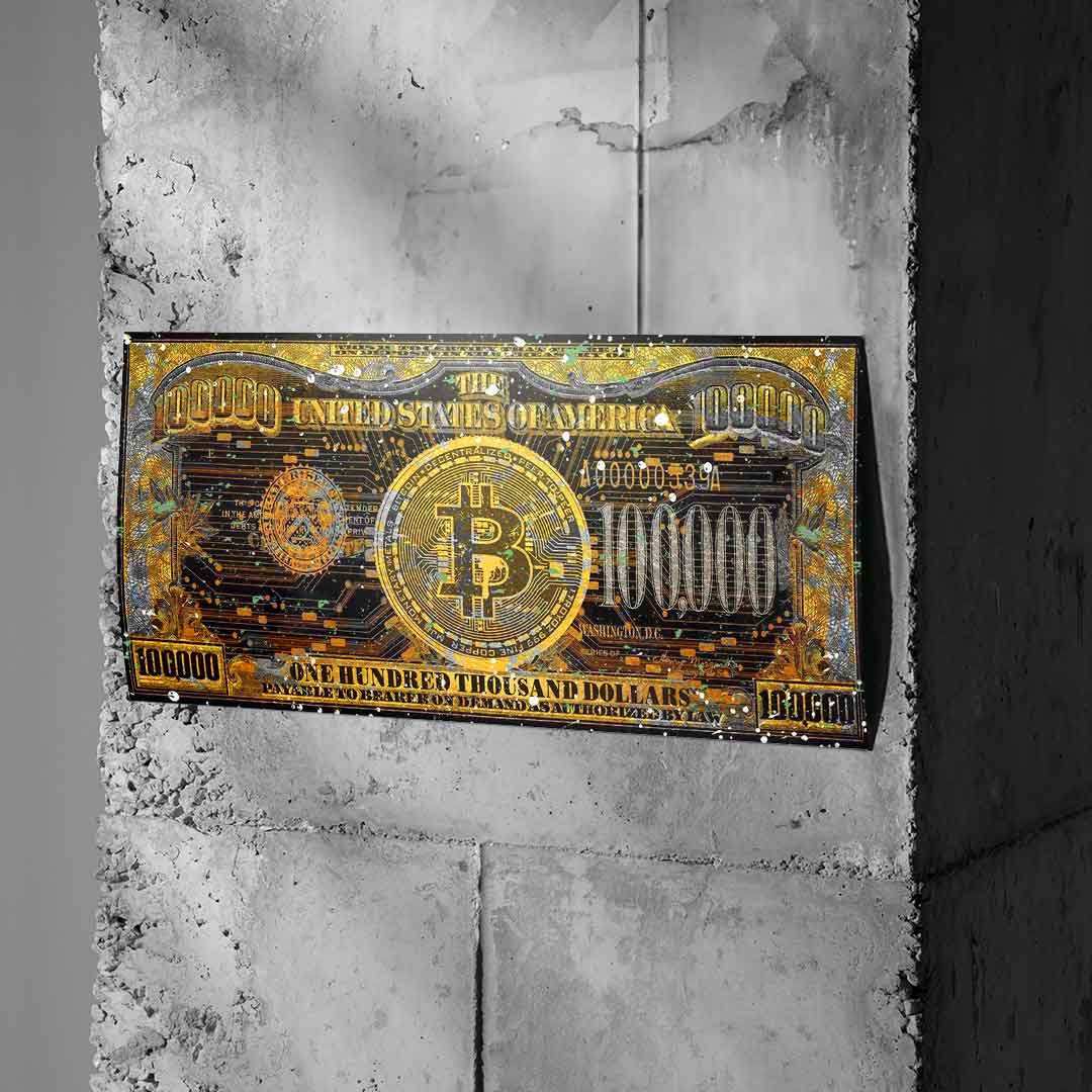 Wizja Bitcoina - plakat