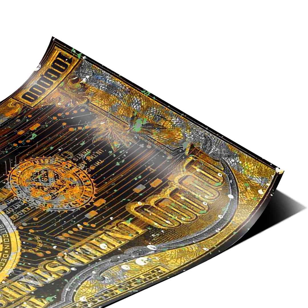 Wizja Bitcoina - plakat
