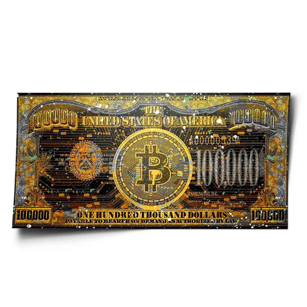 Wizja Bitcoina - plakat
