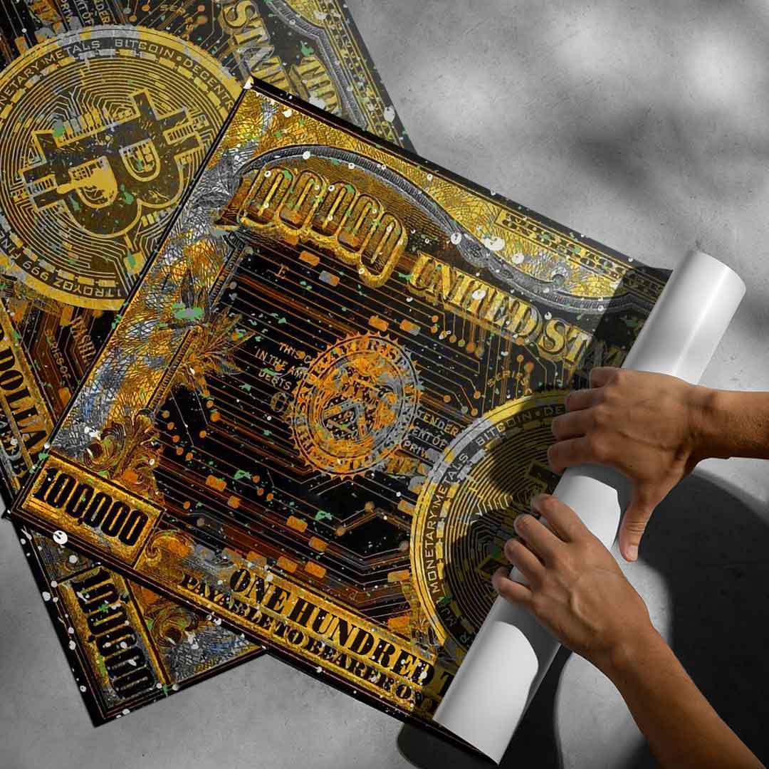 Wizja Bitcoina - plakat