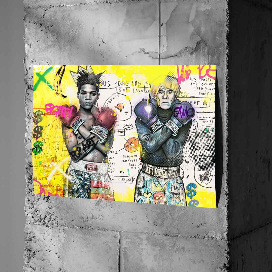 Boxwarhol Bask - Poster