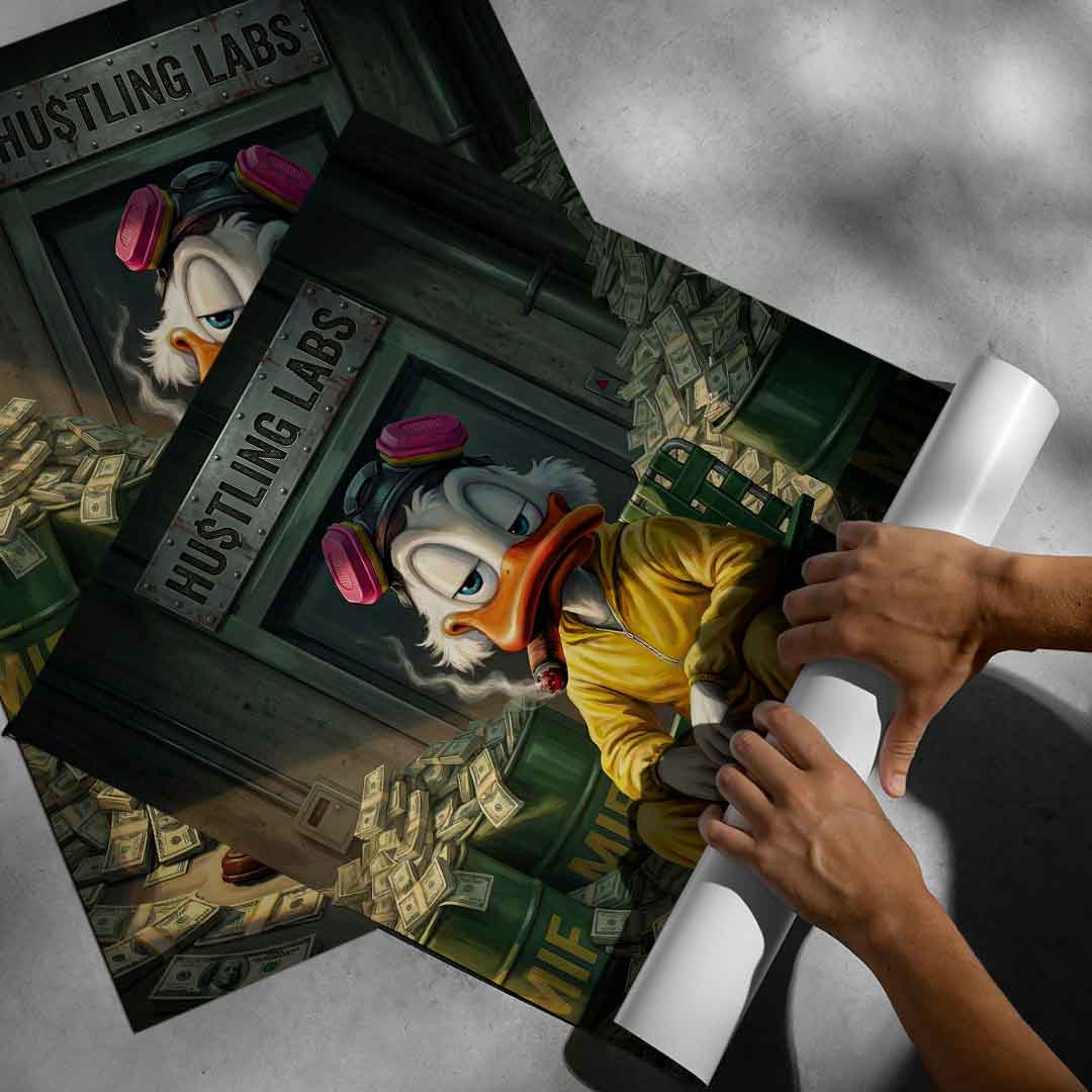 Breaking Bad Duck - Poster