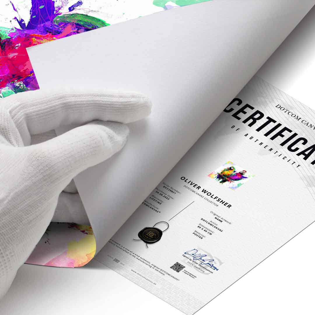 Colorful Parrot - Poster
