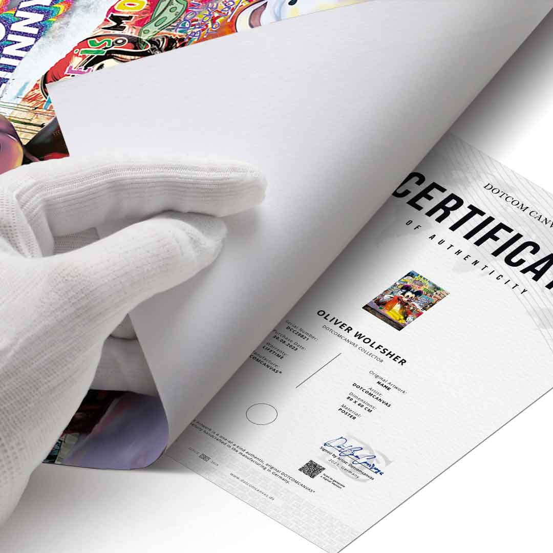 Comic Maus-Business - Poster