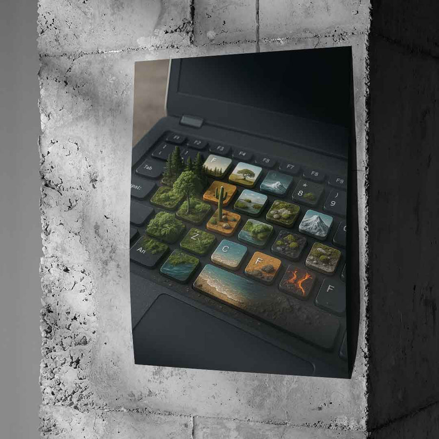 Cyber ​​Symbiosis - Poster