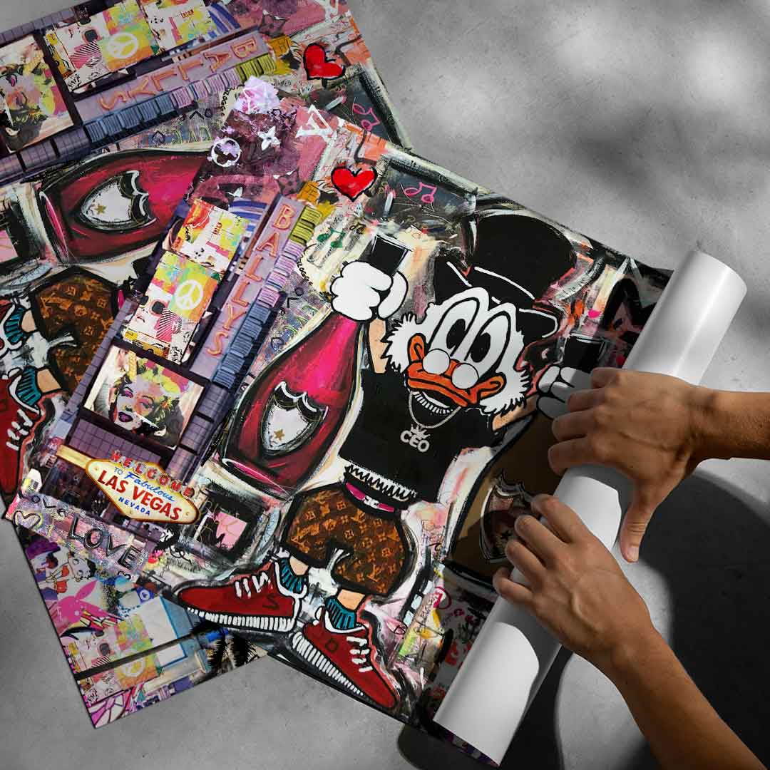 Scrooge in Las Vegas - Poster