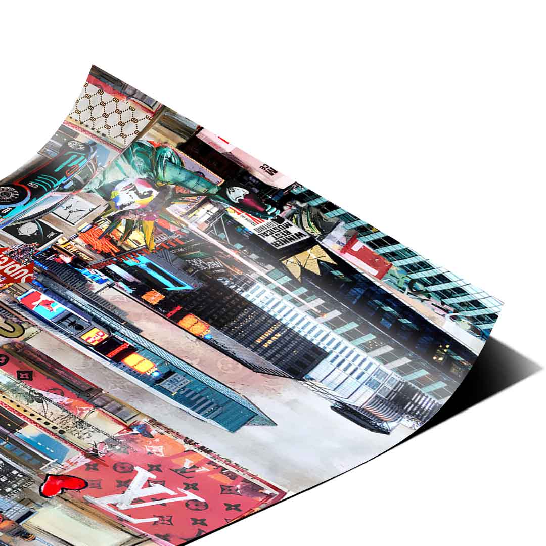 Scrooge McDuck in New York City - Poster