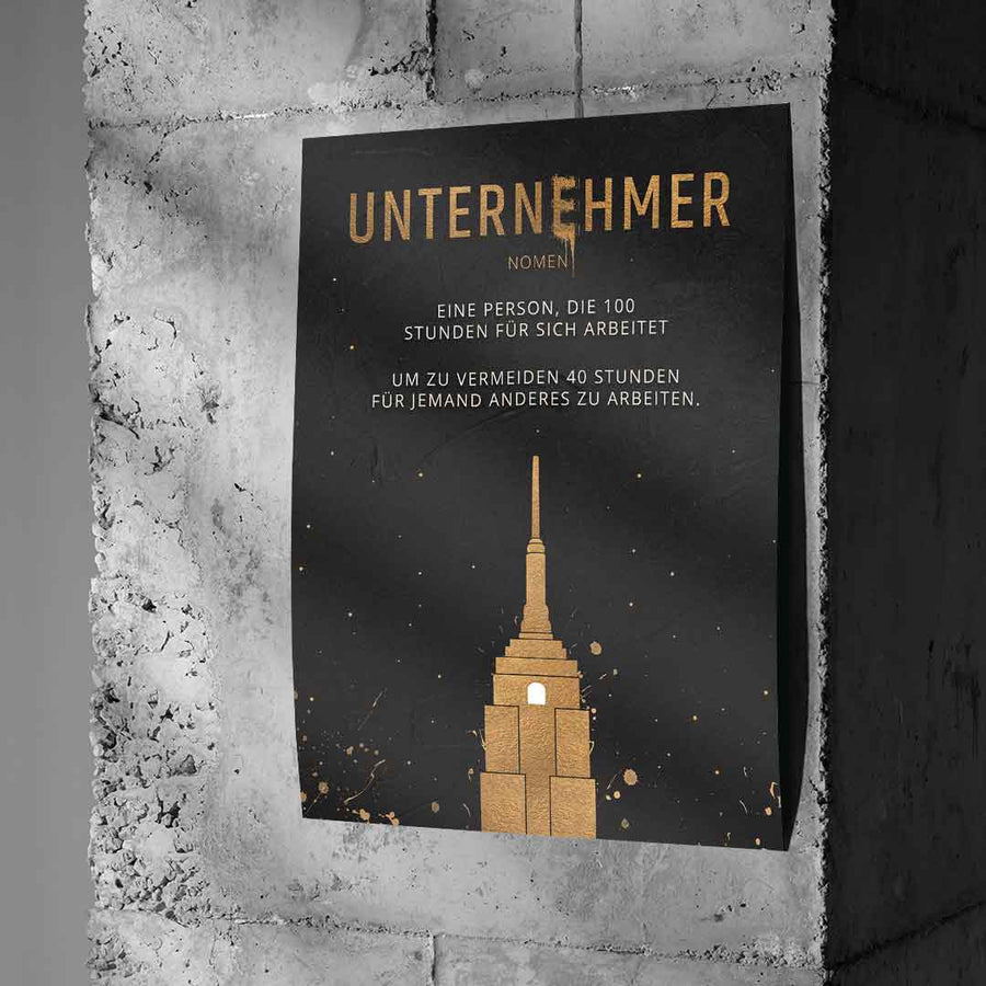 The Entrepreneur - Poster