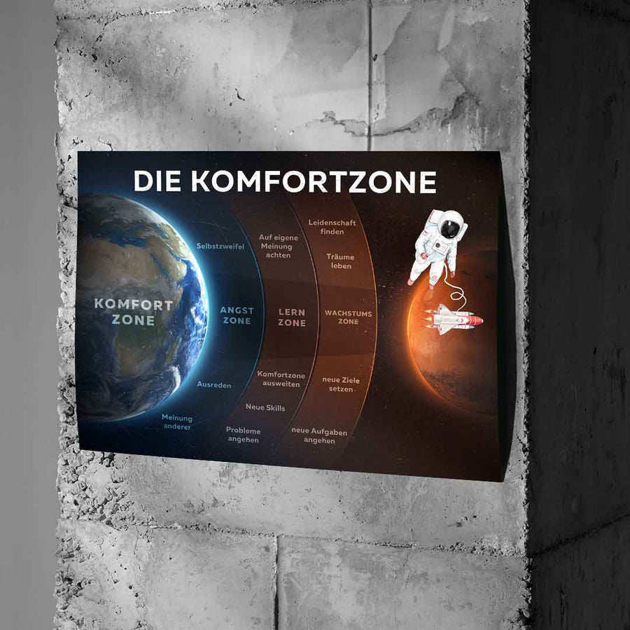 Strefa komfortu - plakat