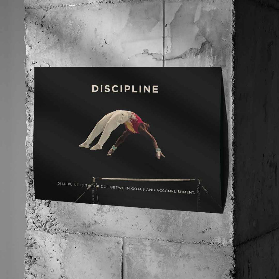 Dyscyplina #Gimnastyka 2 - Plakat