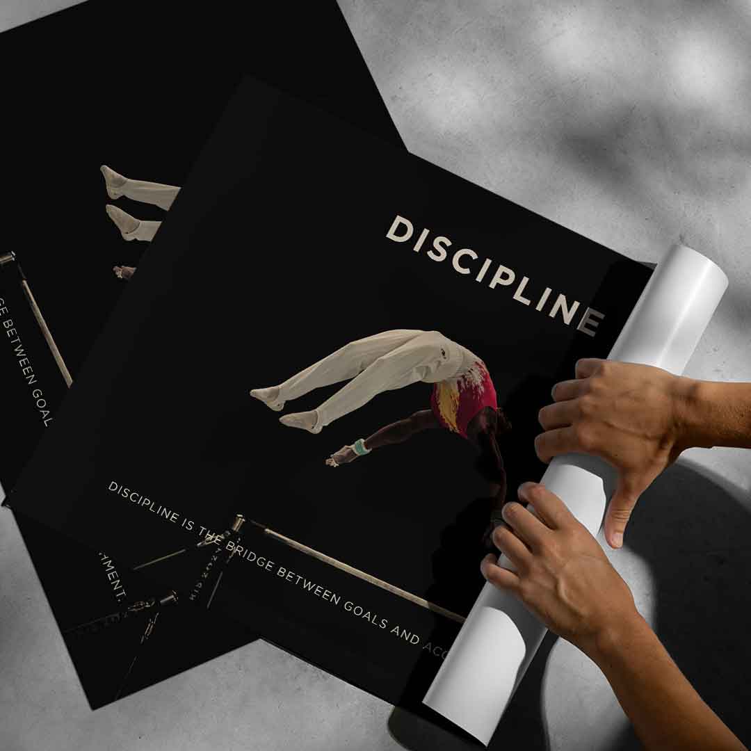 Discipline #Turnen 2 - Poster