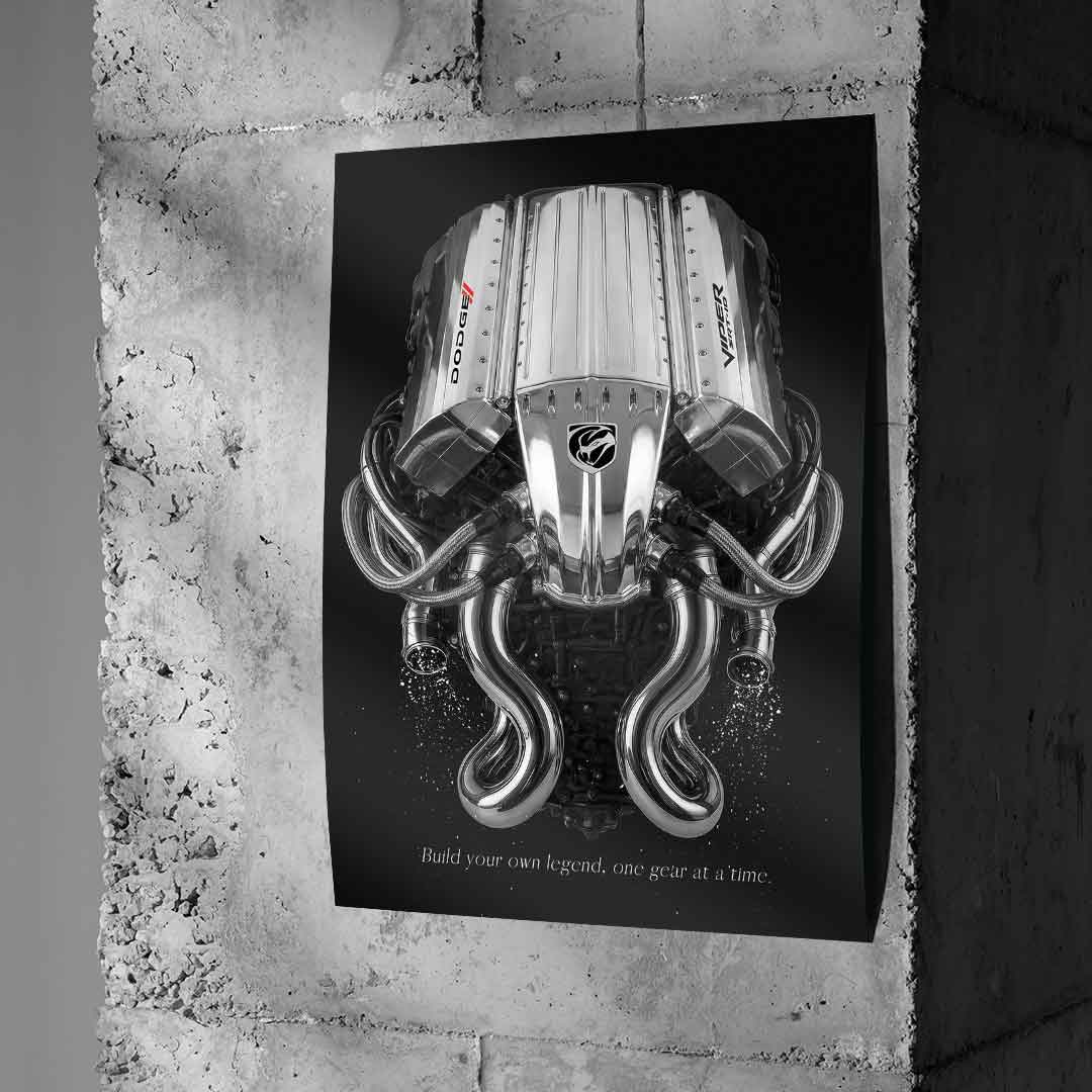 Dodge Viper V 10 - Poster