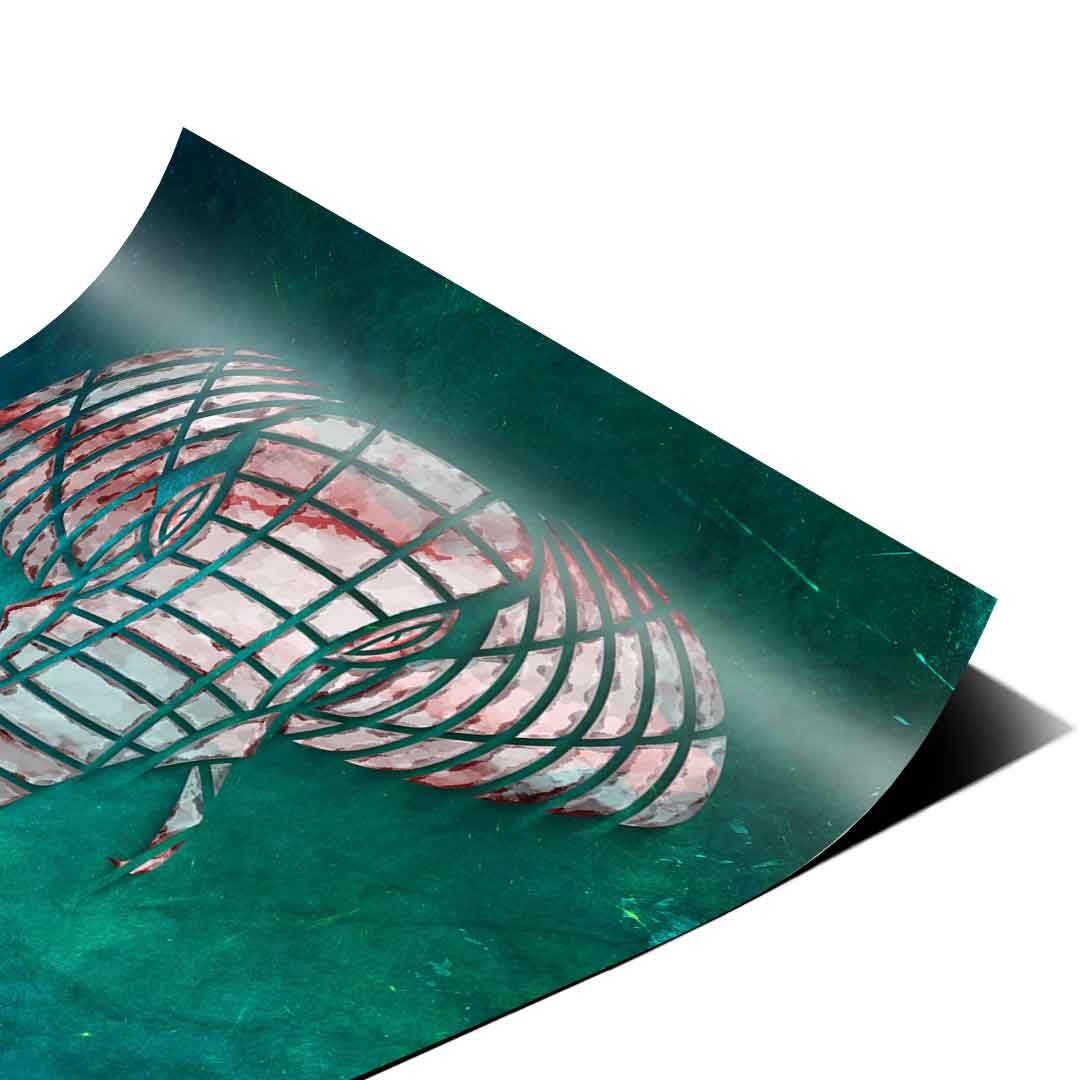 Elephant's Shape - Poster