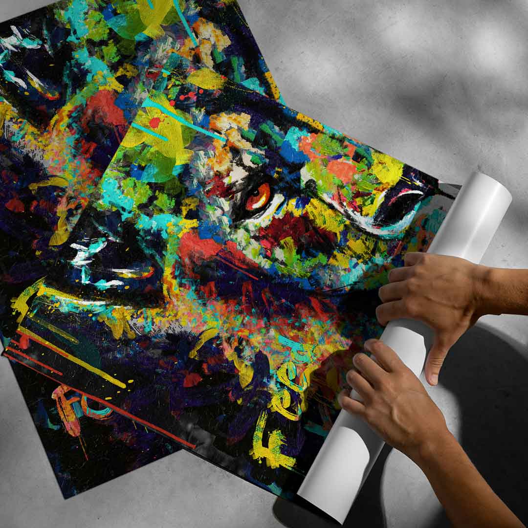 Feed your focus #Lion - Poster