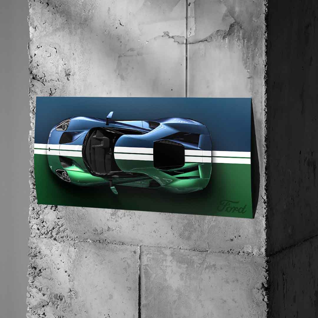Ford GT – Plakat
