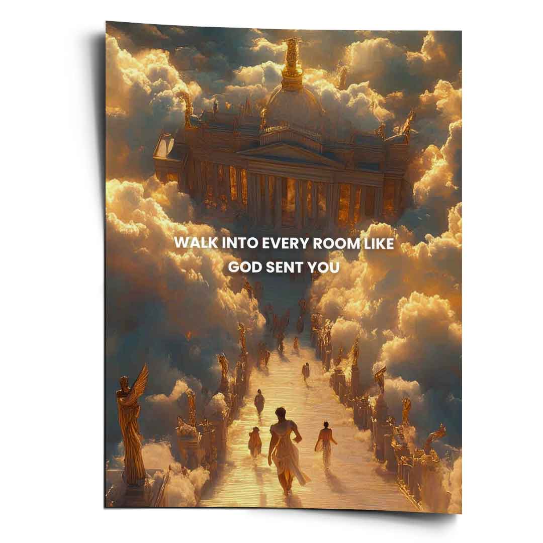 BÓG CIĘ PRZESŁAŁ - Plakat