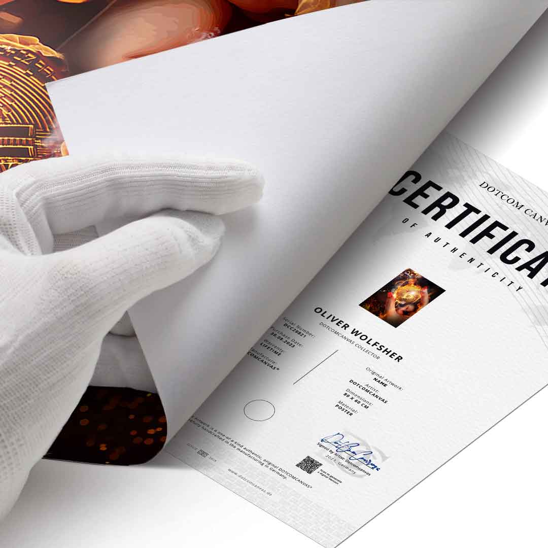 Gorączka złota Bitcoin – plakat