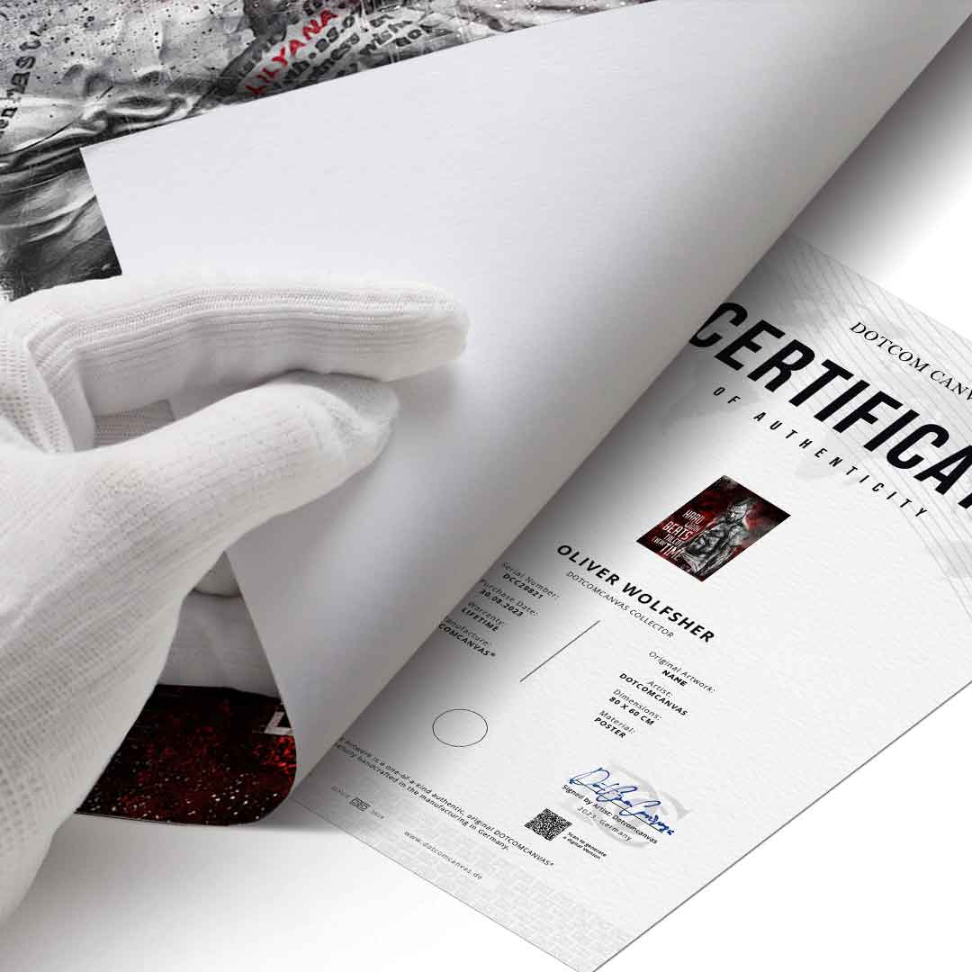 Ciężka Praca Kulturystyka - Plakat