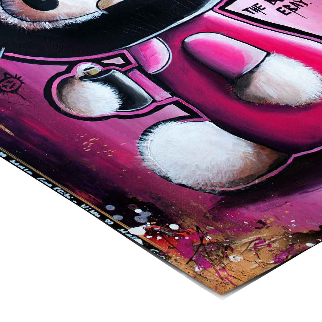 Hallo Graffiti Katze - Plakat