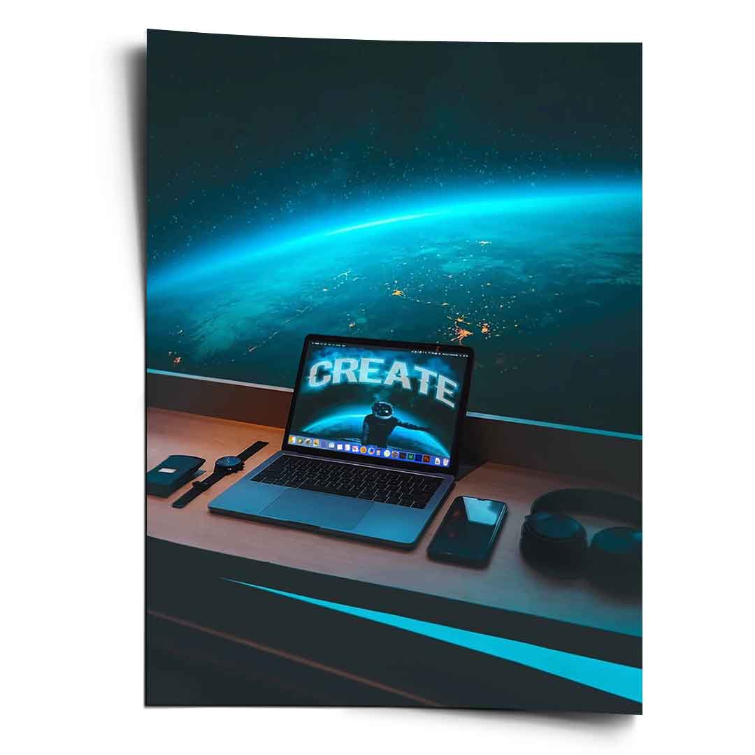 Home-Office View - Poster