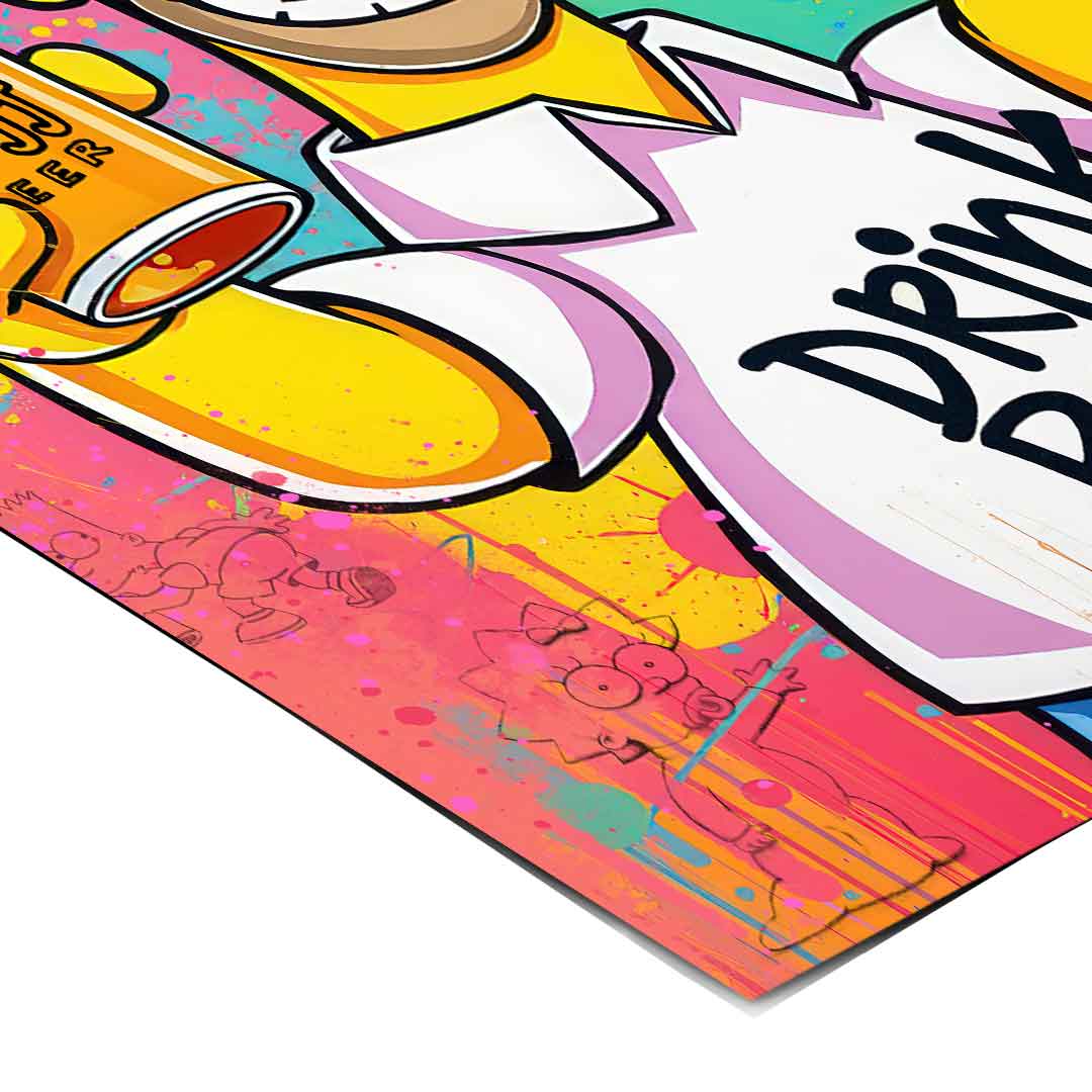 Homer Beer - Poster