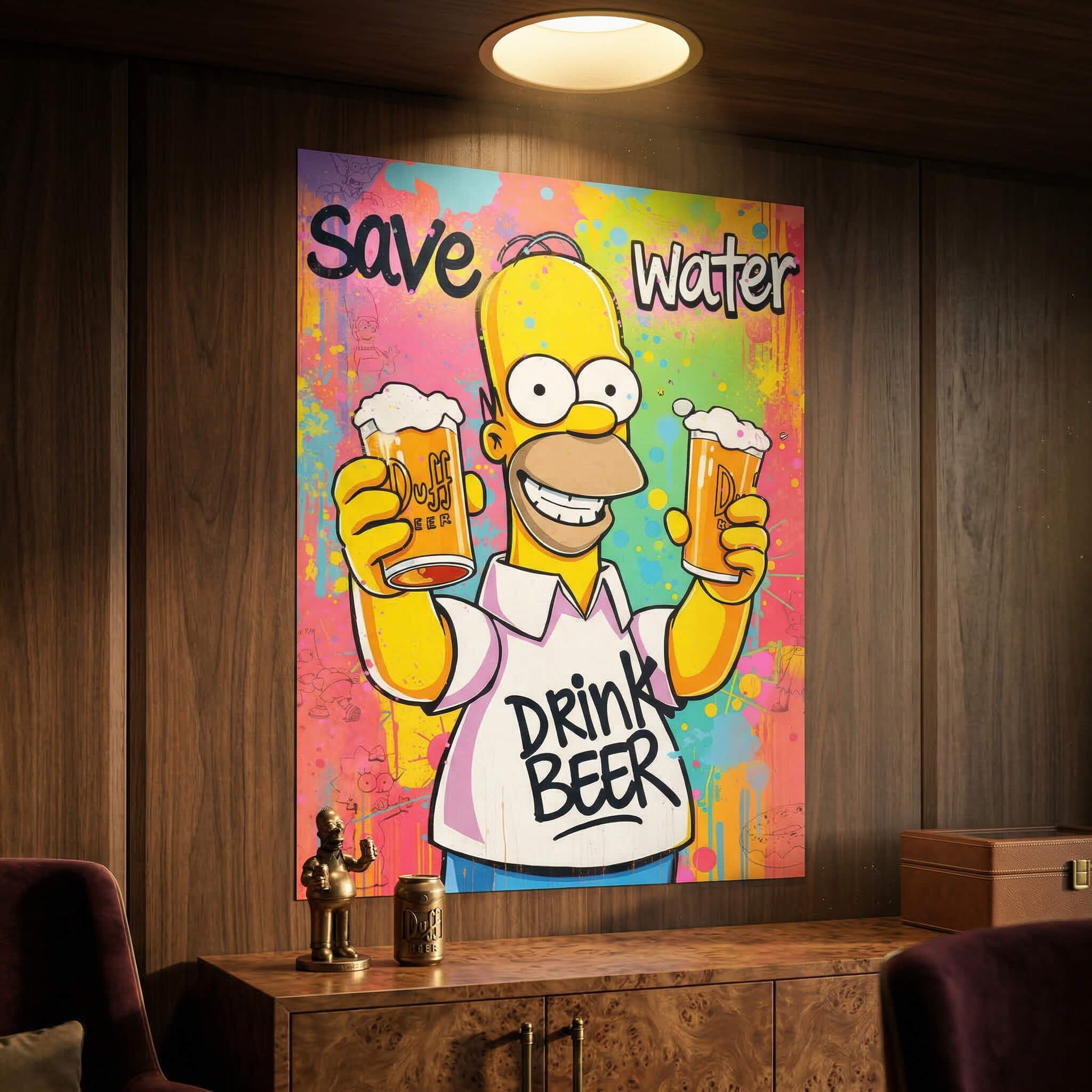 Homer Beer - Poster