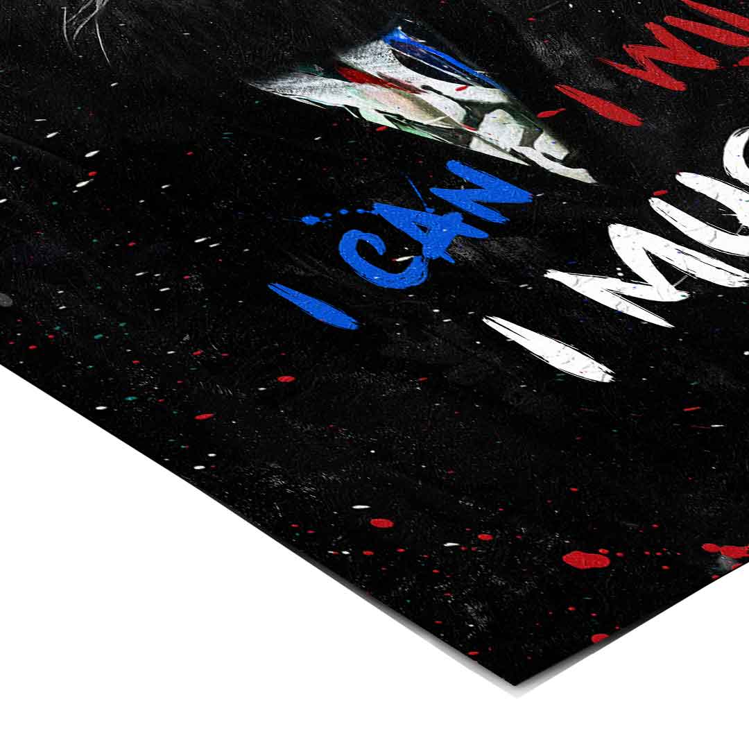 I Can I Will I Must - Poster