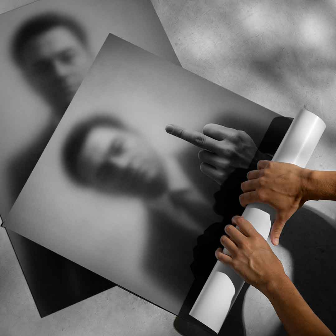 Sylwetka J. Belforta - plakat