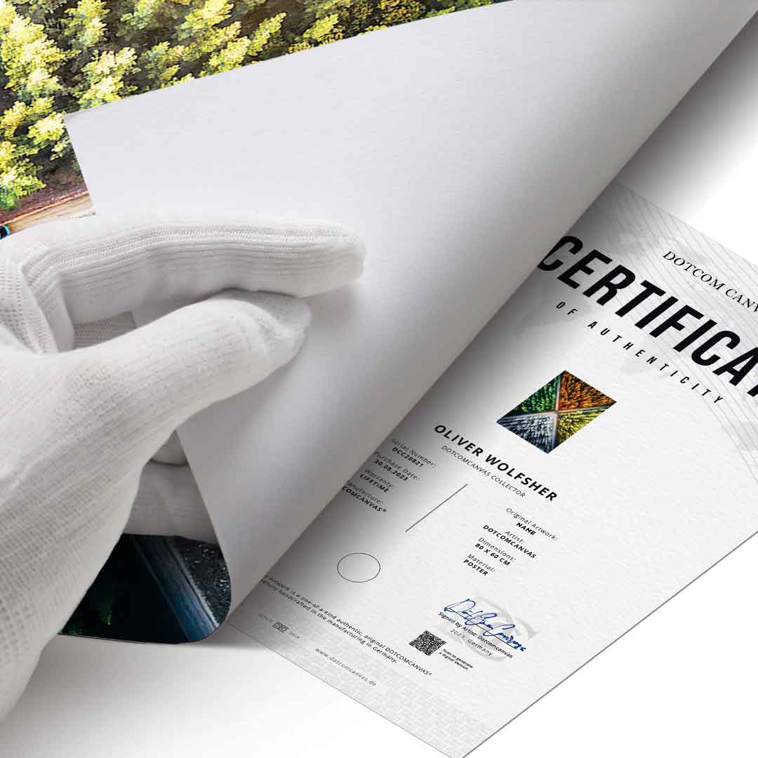 Cykl pór roku - plakat