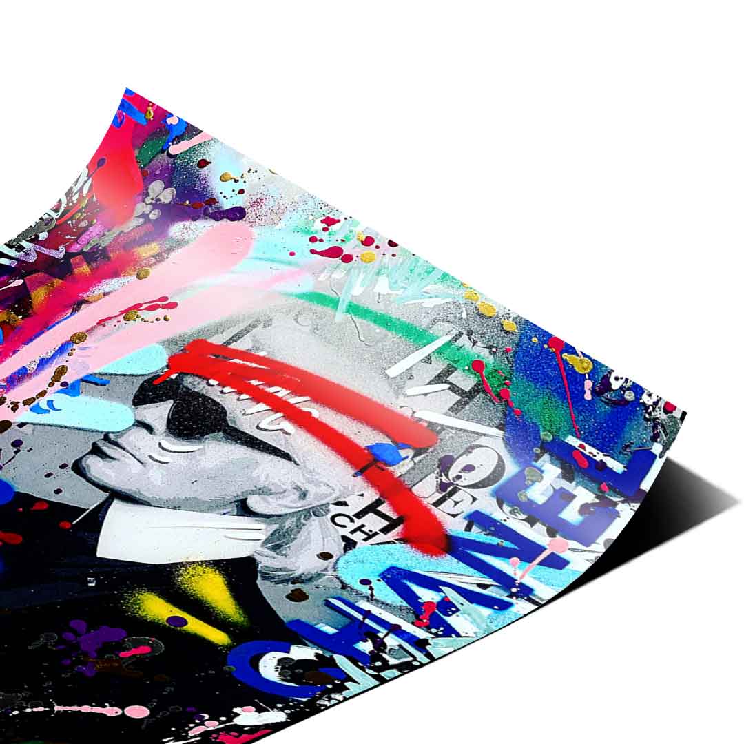 GRAFFITI KARLA BRANDA - Plakat