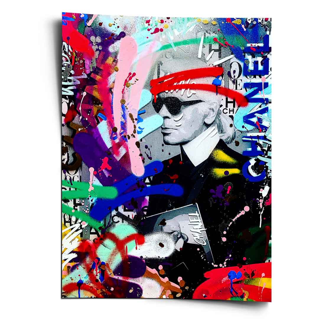 GRAFFITI KARLA BRANDA - Plakat