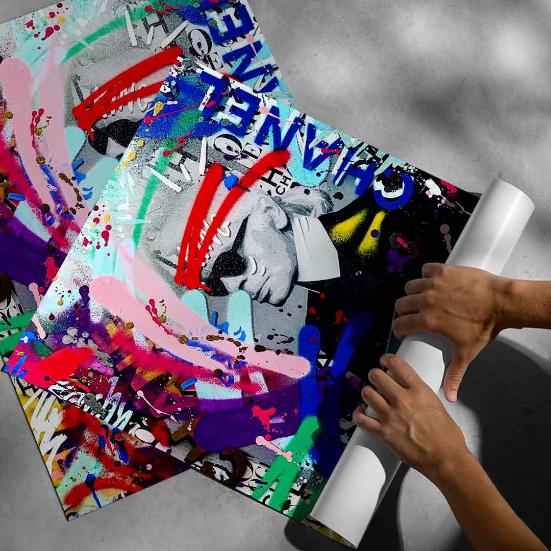 GRAFFITI KARLA BRANDA - Plakat