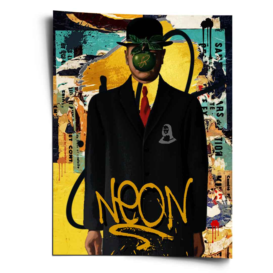 KINETIC 4 – ULICZNY MAGRITTE – Plakat