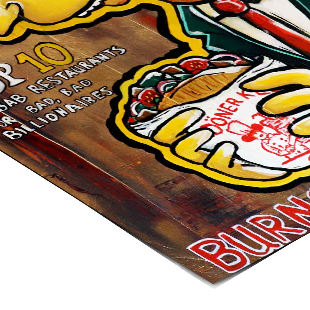 Kebab Burns – Plakat