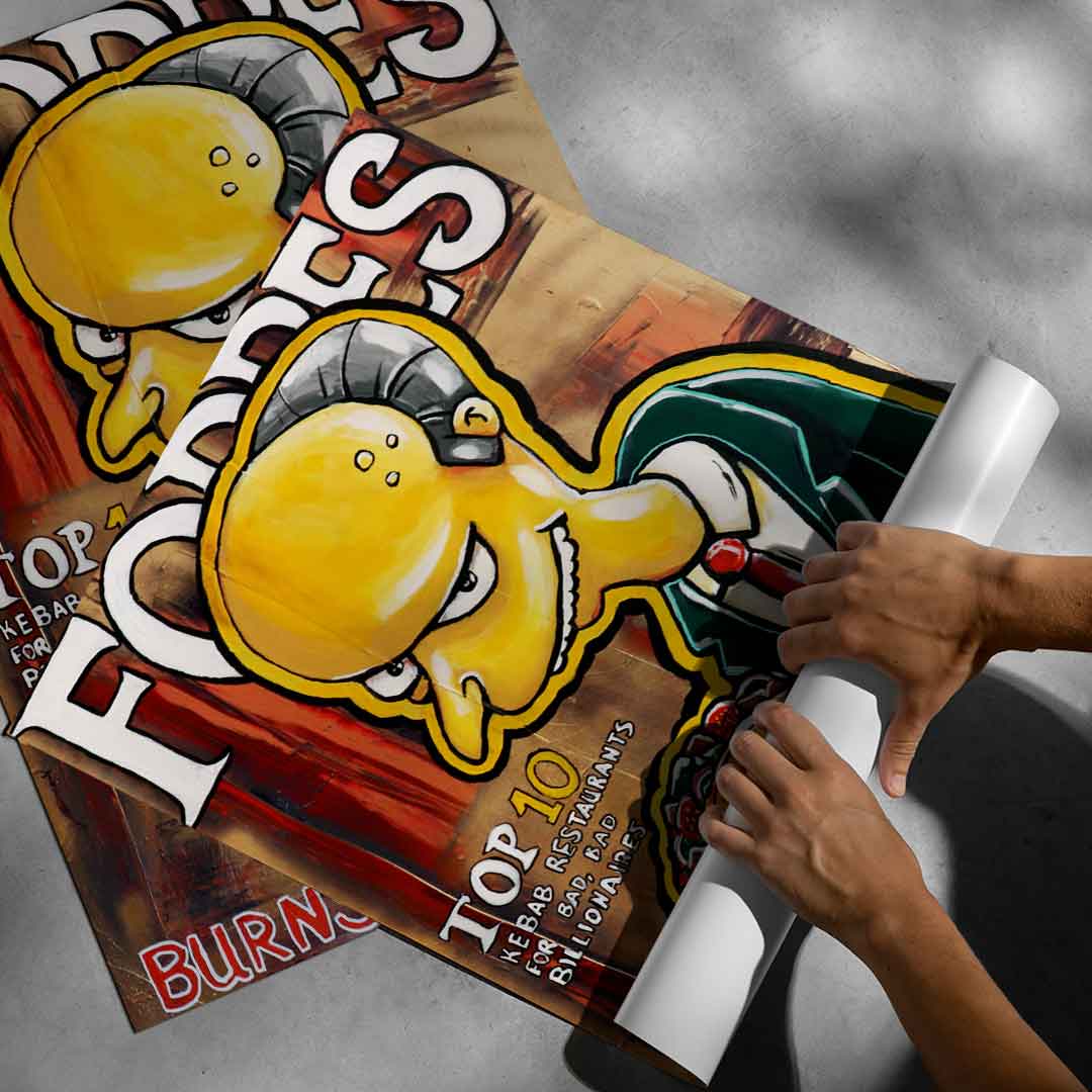 Kebab Burns – Plakat