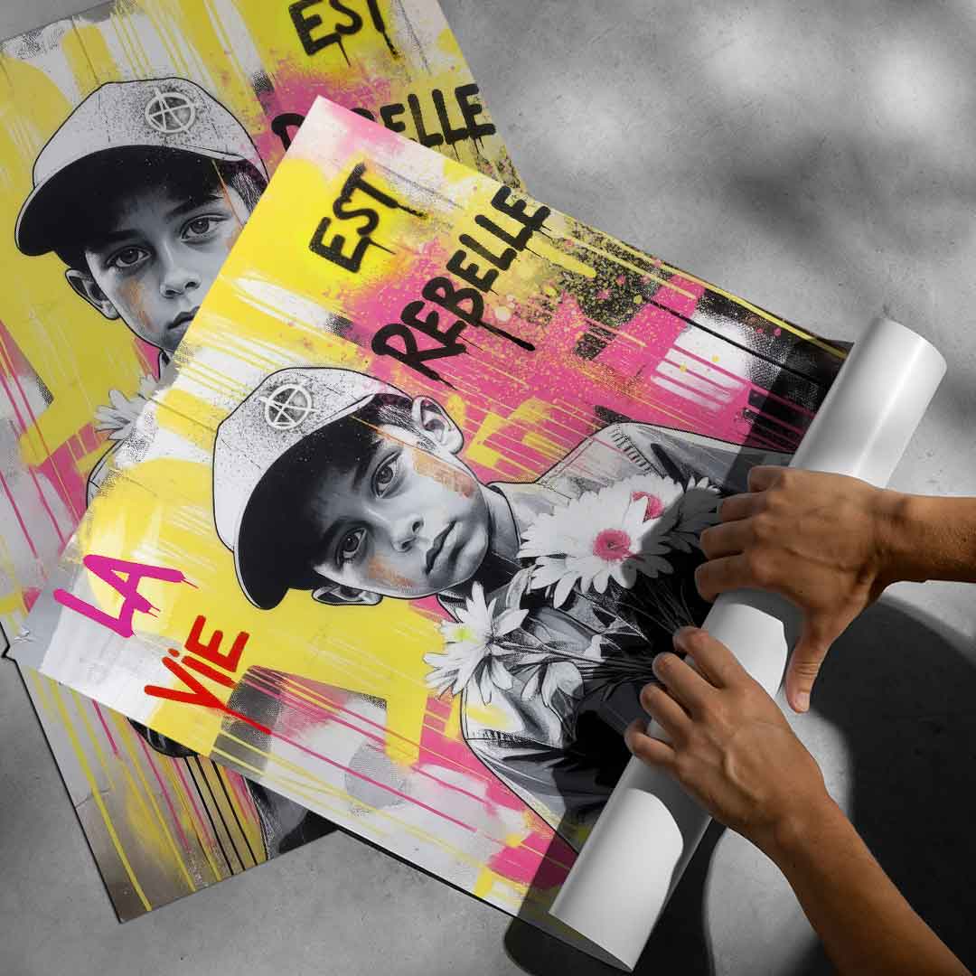 La Vie Est Rebelle - Plakat