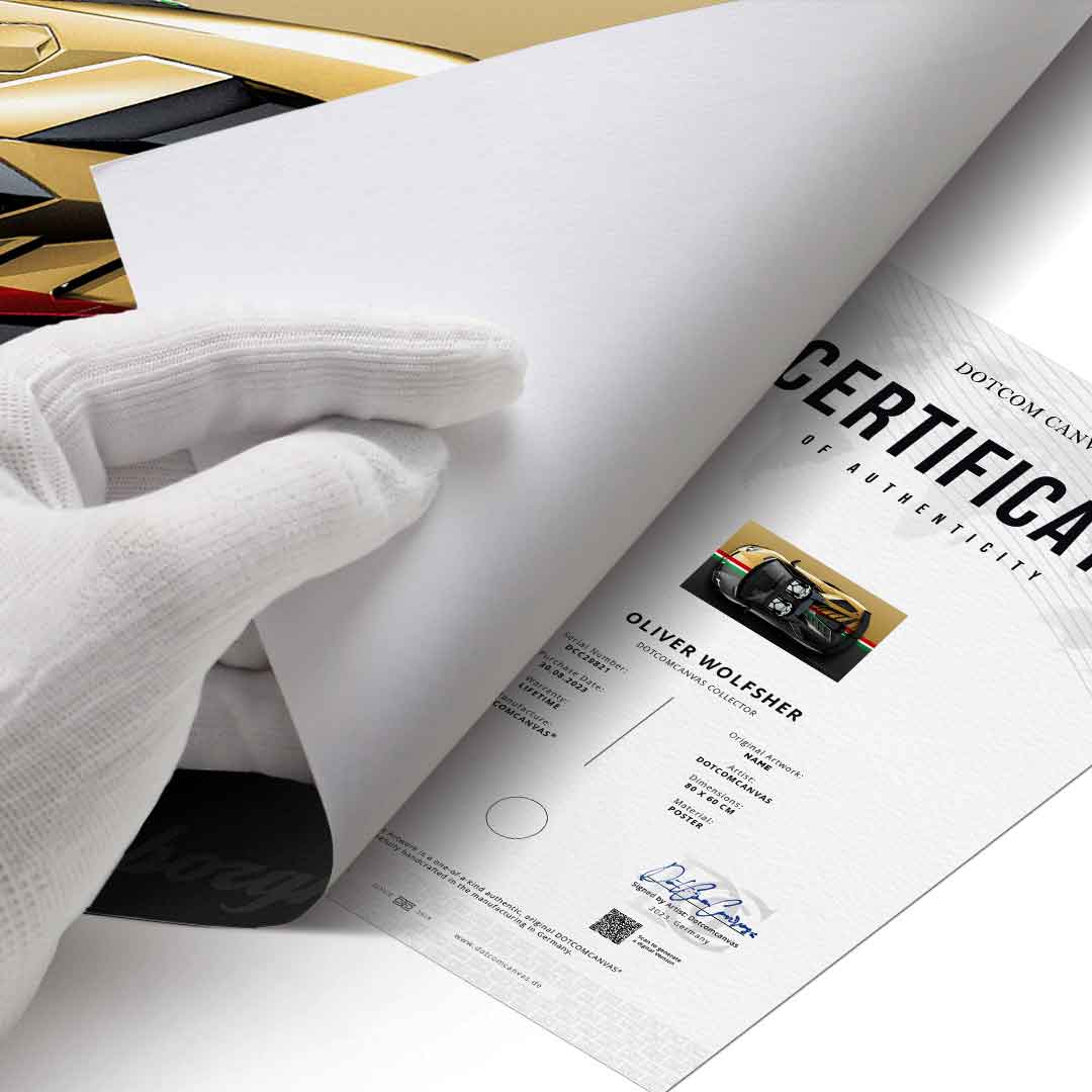 Lamborghini Aventador SVJ - Poster