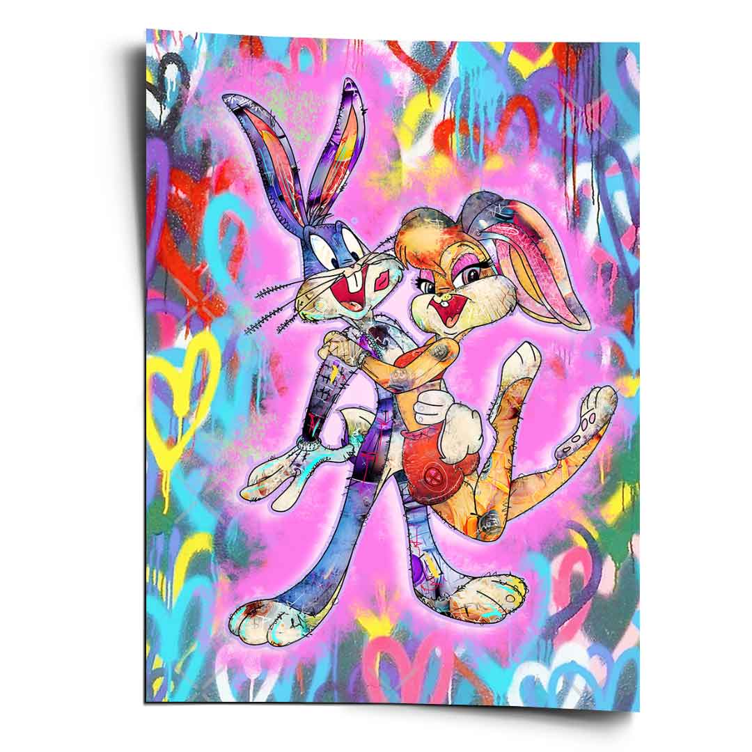 Lola Bunny z sercem - Plakat