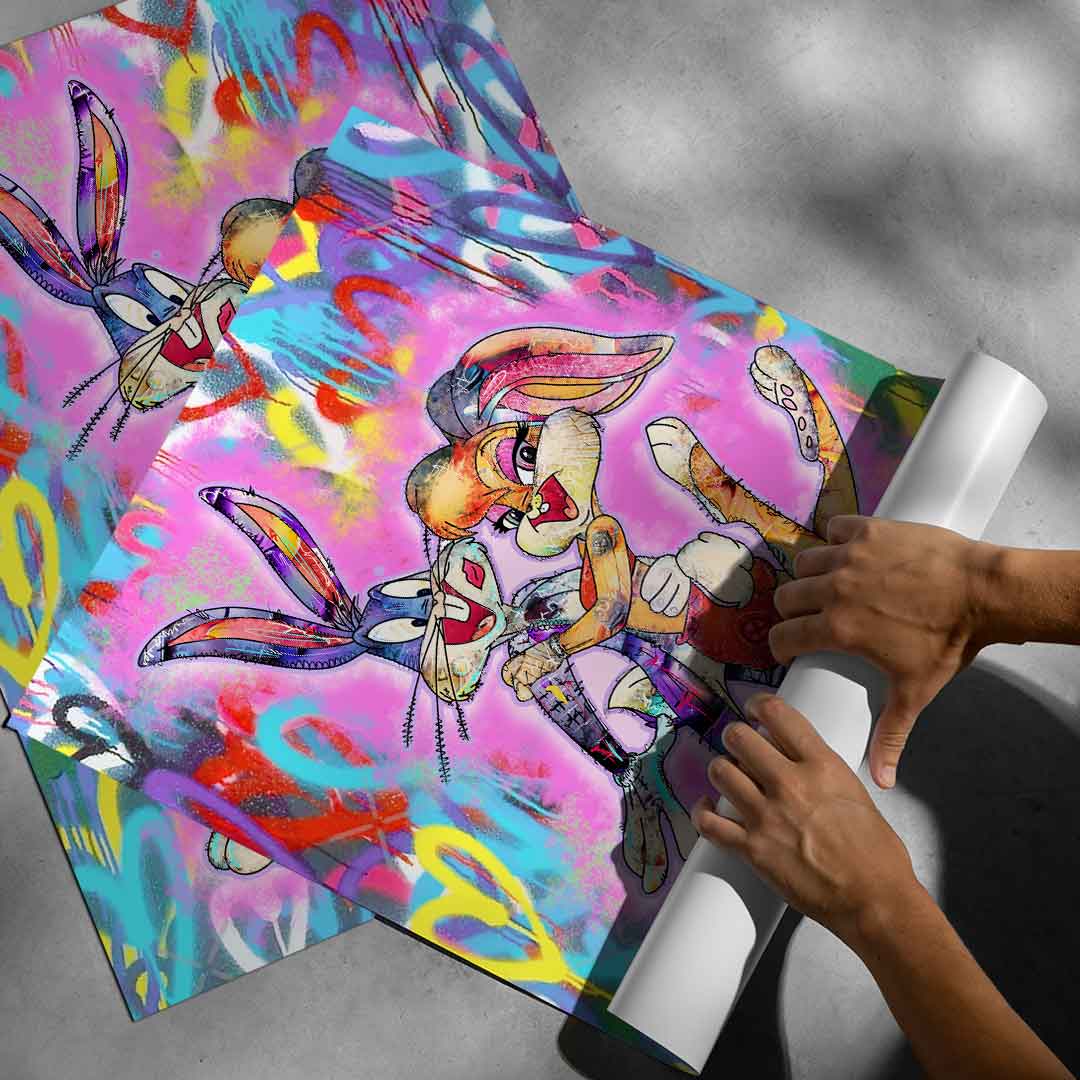 Lola Bunny z sercem - Plakat