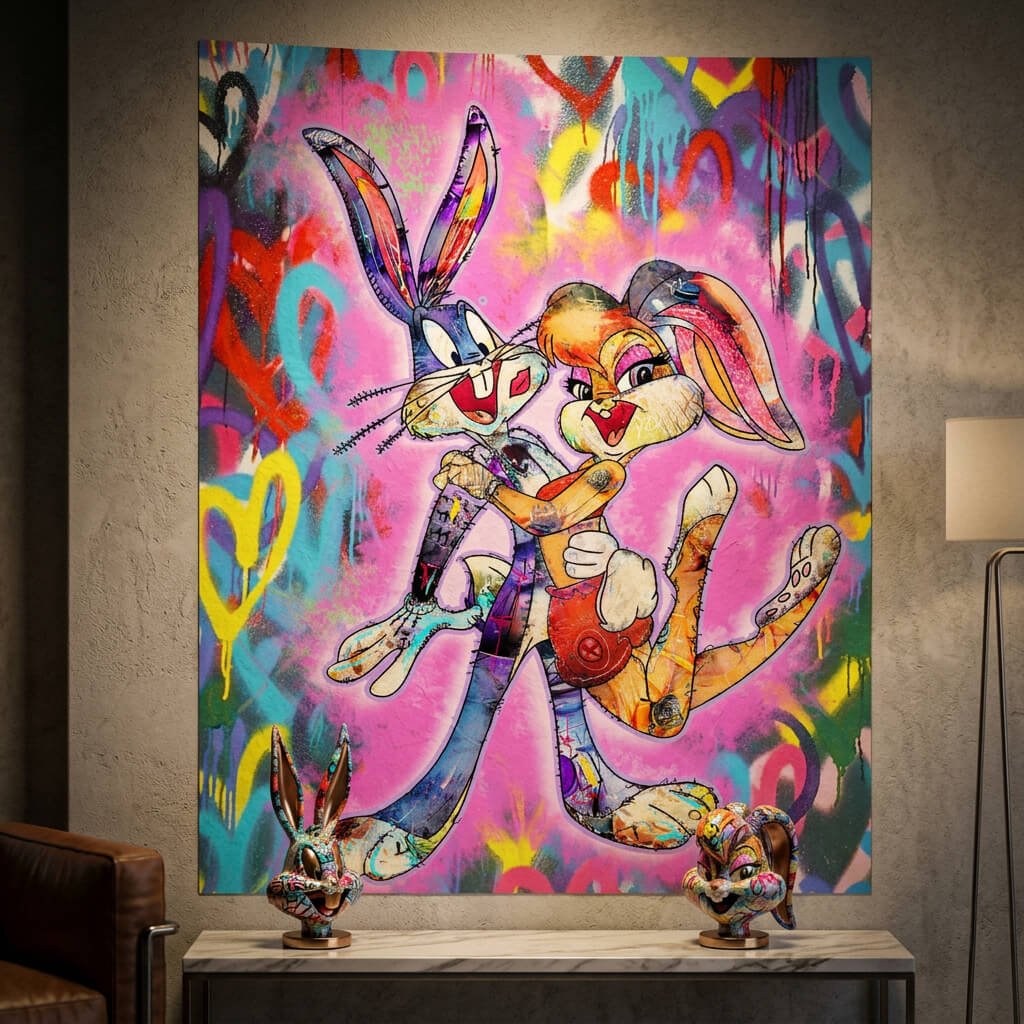 Lola Bunny z sercem - Plakat