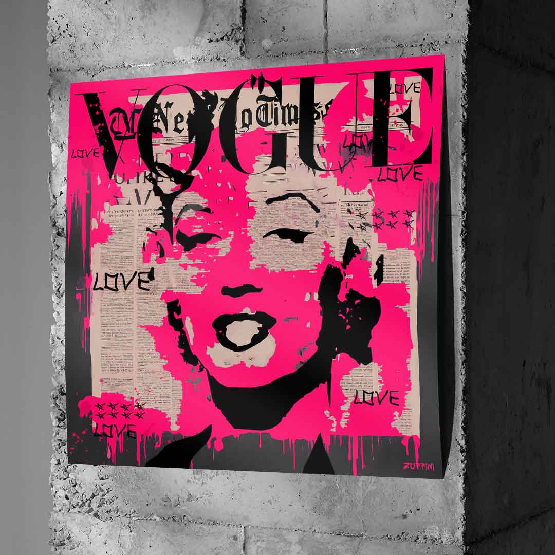 Merlin Vogue - Plakat