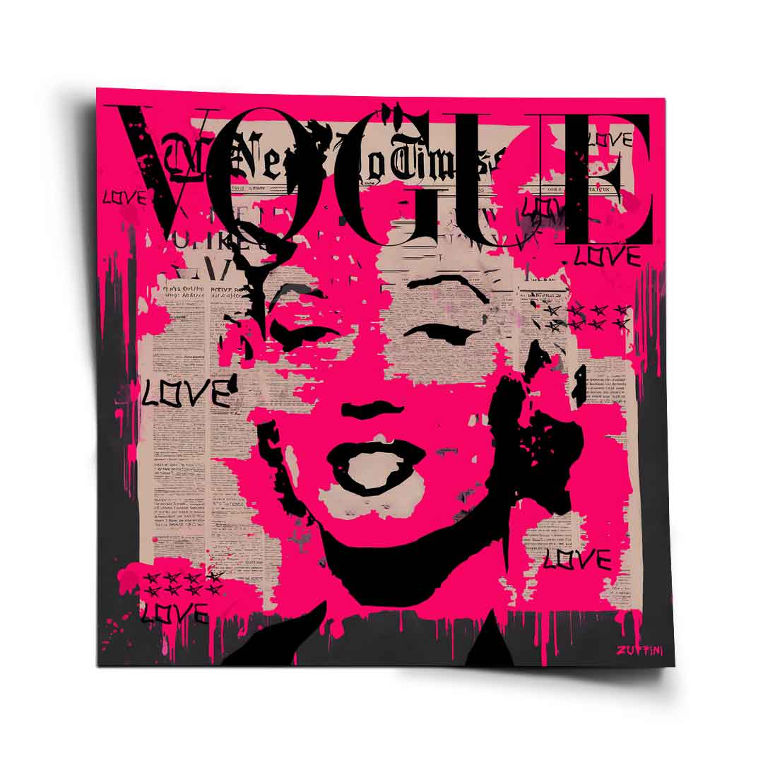 Merlin Vogue - Plakat
