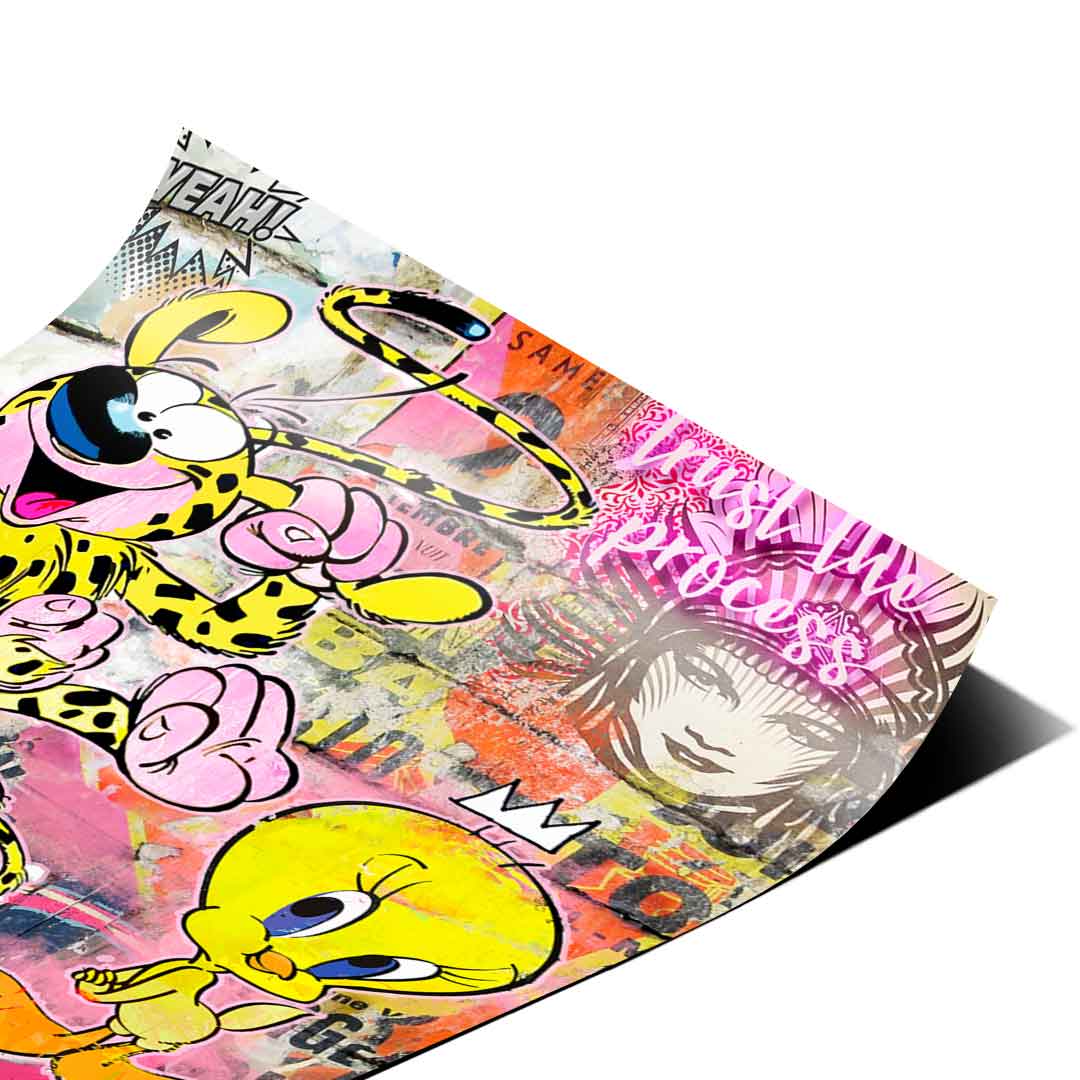 Marsu & Tweety - Poster
