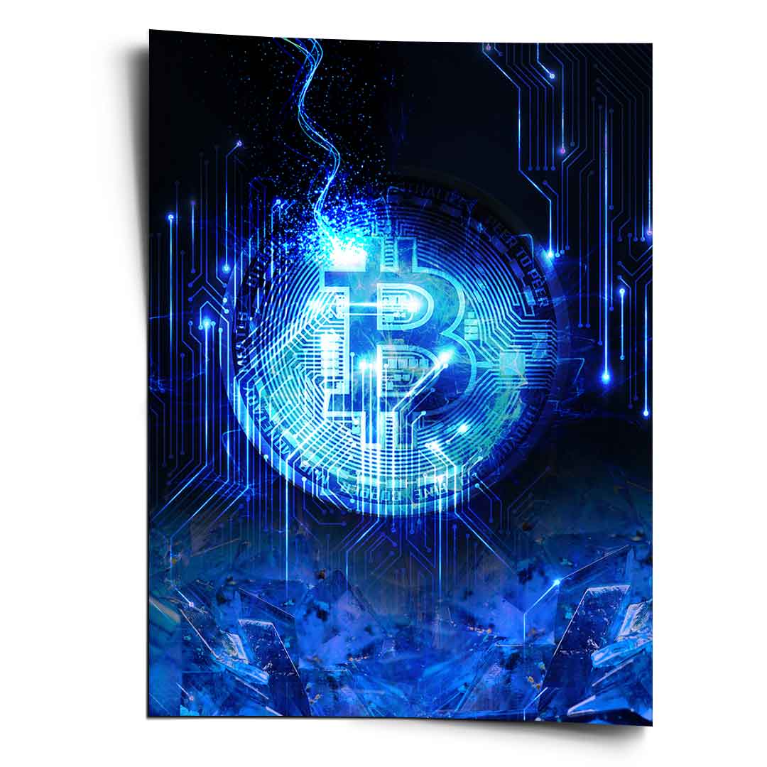 Bitcoin Matrix Poster