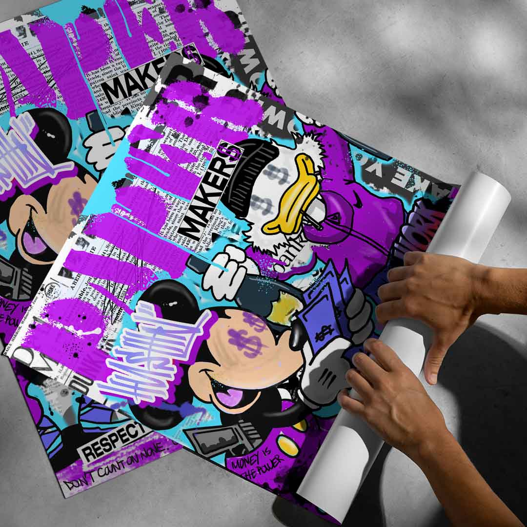 Mick & Don Check$ - Plakat