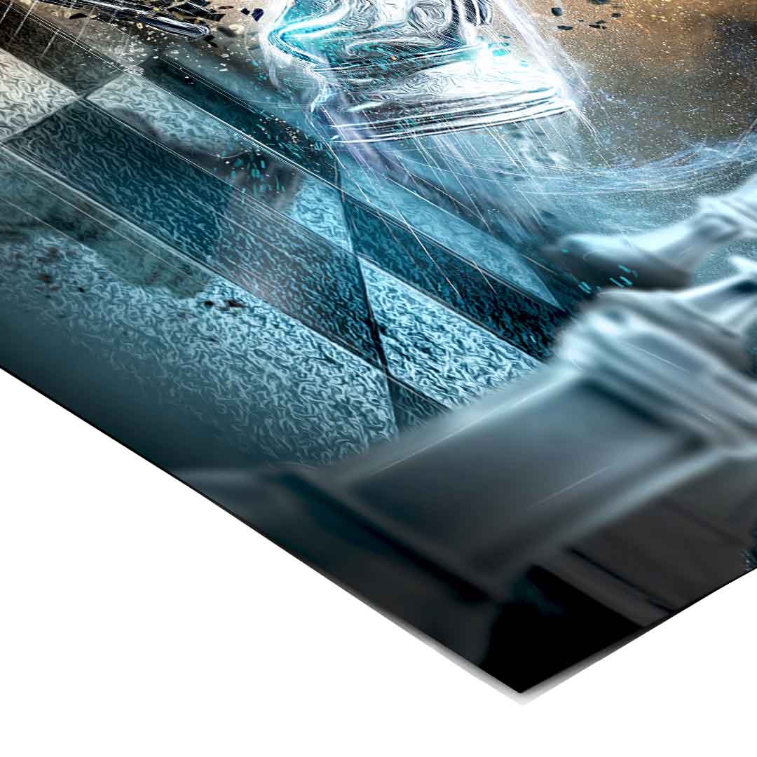 Head through the wall - Poster