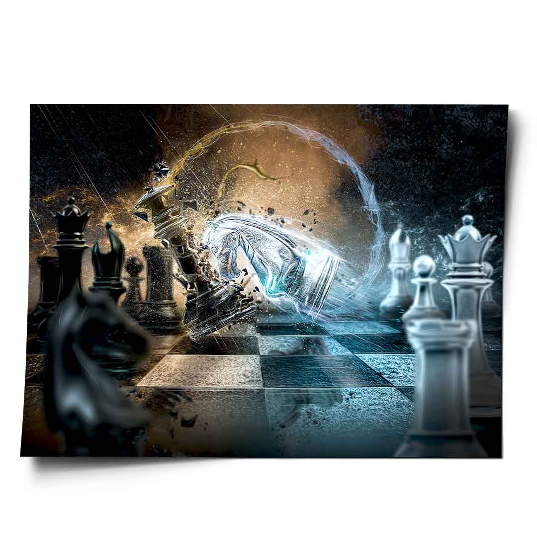 Head through the wall - Poster